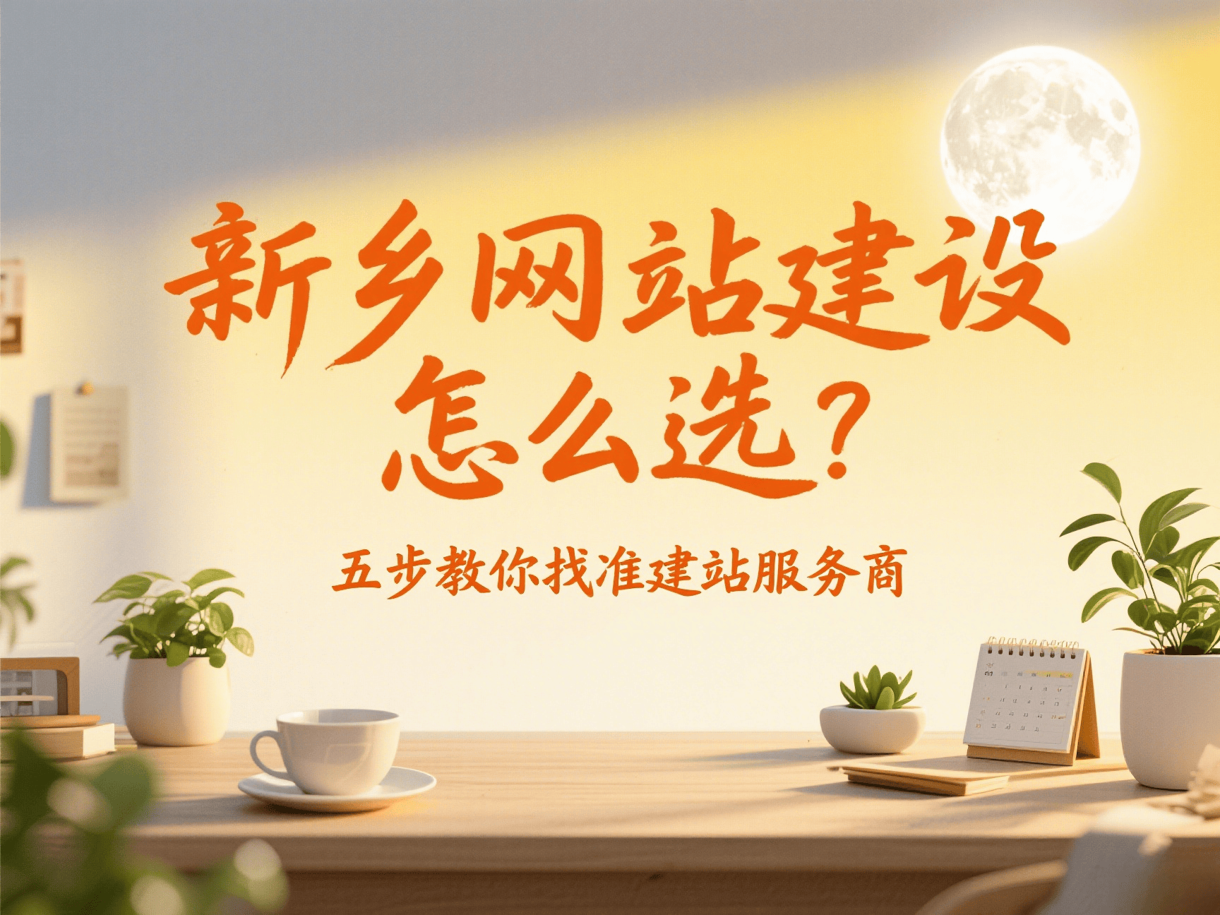 新鄉(xiāng)網(wǎng)站建設怎么選？五步教你找準建站服務商