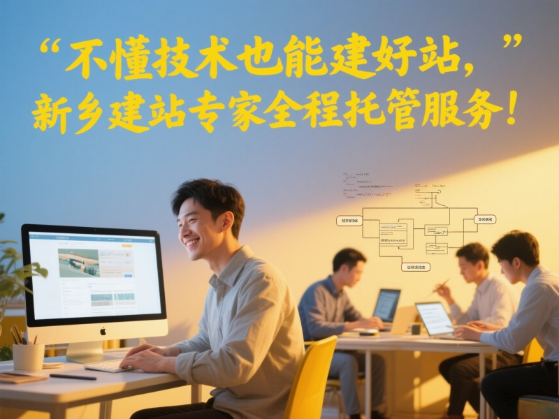 不懂技術(shù)也能建好站，新鄉(xiāng)建站專家全程托管服務(wù)！