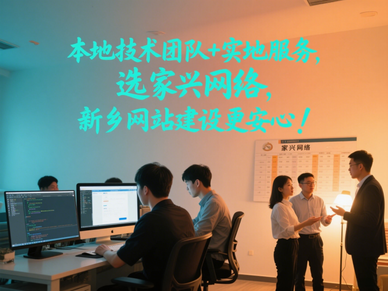 本地技術(shù)團隊+實地服務(wù)，選家興網(wǎng)絡(luò)，新鄉(xiāng)網(wǎng)站建設(shè)更安心！